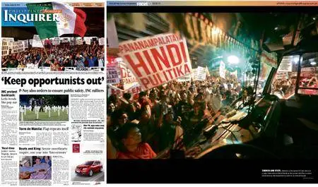 Philippine Daily Inquirer – August 30, 2015