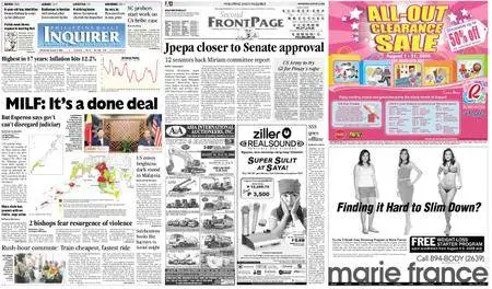 Philippine Daily Inquirer – August 06, 2008