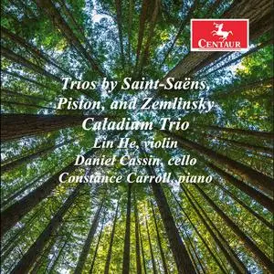 Caladium Trio - Saint-Saëns, Piston & Zemlinsky: Piano Trios (2022)