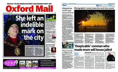 Oxford Mail – November 30, 2018