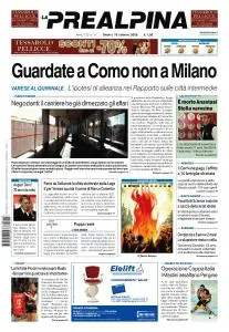 La Prealpina - 18 Gennaio 2020