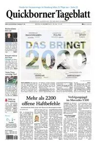 Quickborner Tageblatt - 30. Dezember 2019