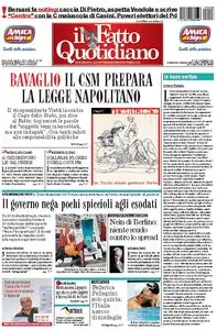 Il Fatto Quotidiano (01-08-12)