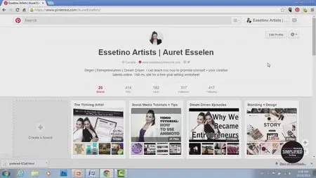 Udemy – Social Media Marketing Simplified For Busy Artists/Creatives (2015)