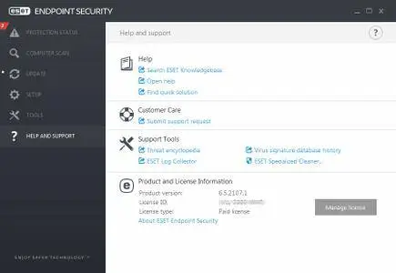 ESET Endpoint Security 6.5.2107.1 (x86/x64)