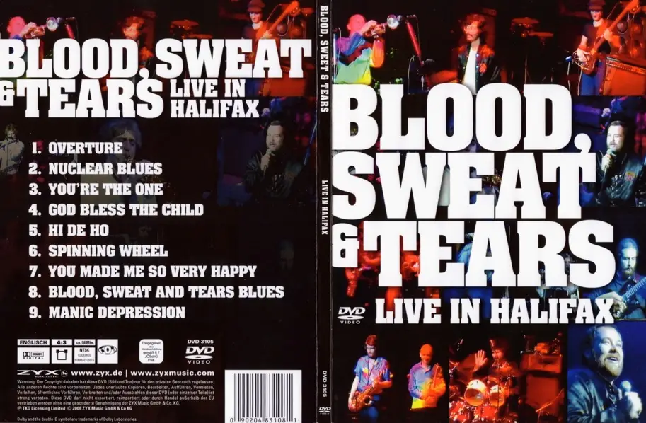 Blood, Sweat & Tears - Live In Halifax (2006) Re-up