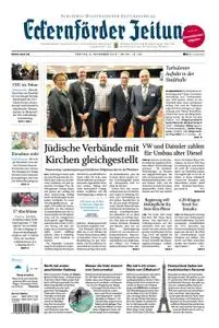 Eckernförder Zeitung - 09. November 2018