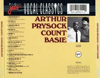 Arthur Prysock & Count Basie - Arthur Prysock / Count Basie (1966) [1989, Reissue]