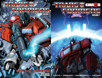 The Transformers Vol.1-7 TPBs (2010-2012) + Maximum Dinobots #1-5 (2008-2009) Complete