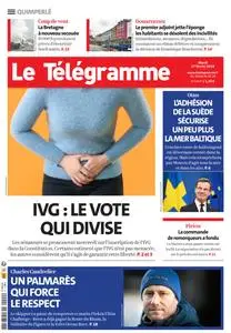 Le Télégramme Quimperlé - 27 Février 2024