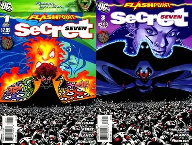 Flashpoint - Secret Seven 1-3 (2011) Complete