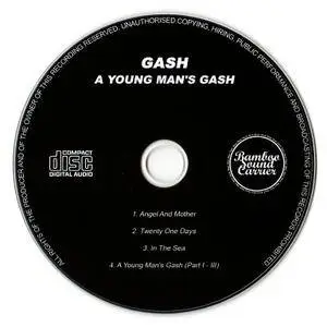 Gash - A Young Man's Gash (1972) {2015, Reissue}
