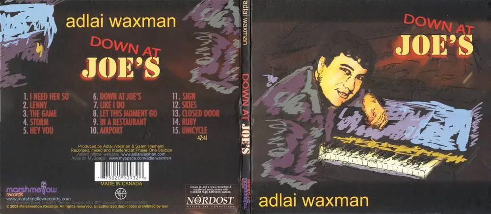 Adlai Waxman - Down At Joe's (2009) {Marshmellow}