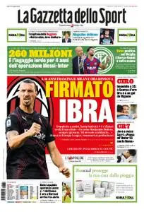 La Gazzetta dello Sport Roma – 30 luglio 2020