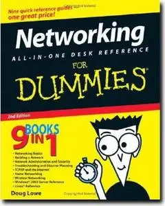 Networking All-in-One Desk Reference For Dummies (For Dummies (Computer/Tech)) by  Doug Lowe
