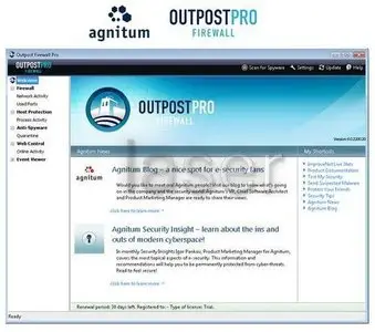 Agnitum Outpost Firewall 6.7 with Lifetime License
