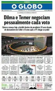 O Globo - 17 de abril de 2016 - Domingo