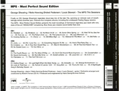 George Shearing, Niels-Henning Orsted Pedersen, Louis Stewart - The MPS Trio Sessions (2007) {REPOST}