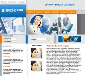 Full HTML Template (html + psd)