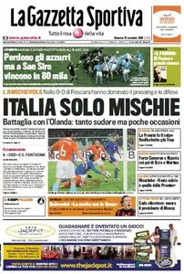 La Gazzetta dello Sport (15-11-09)