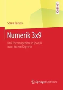 Numerik 3x9: Drei Themengebiete in jeweils neun kurzen Kapiteln