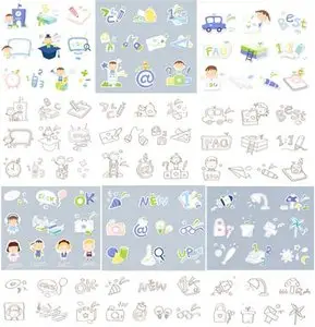 Childish Vectors for Designers