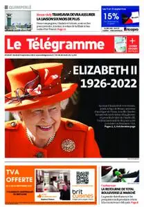 Le Télégramme Quimperlé – 09 septembre 2022