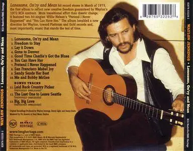 Waylon Jennings - Lonesome, On'ry And Mean (1973) {2003 BMG Heritage}