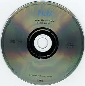 John Abercrombie - The Third Quartet (2007) {ECM 1993}