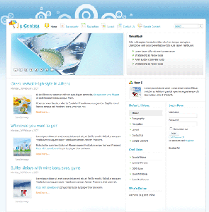 JA Genista Template for Joomla 