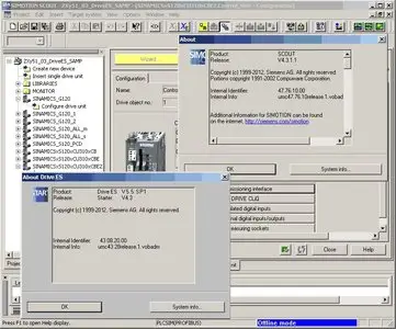 Siemens SIMOTION SCOUT 4.3 incl. SP1 with DriveES 5.5 SP1