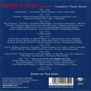 Jeroen Van Veen - Erik Satie: Complete Piano Music (9CD Box Set, 2016)