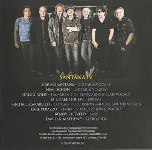 Santana - Santana IV: Live At The House Of Blues Las Vegas (2016)