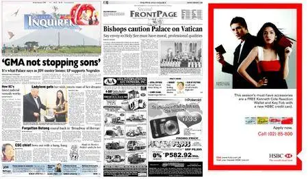Philippine Daily Inquirer – February 03, 2008