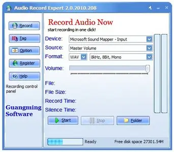 Audio Record Expert 2.0.2010.208