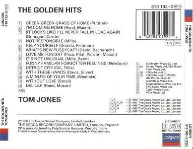 Tom Jones - The Golden Hits (1986)