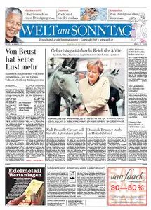 Die Welt am Sonntag 18 Juli 2010