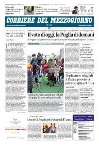 Corriere del Mezzogiorno Bari - 4 Marzo 2018