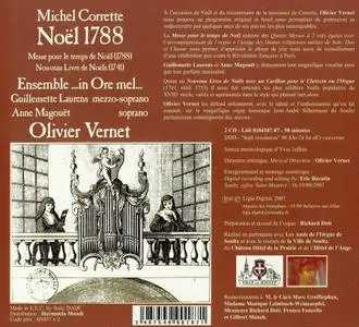 Olivier Vernet, Ensemble …in Ore mel… - Michel Corrette: Noel 1788: Messe pour le temps de Noël; Nouveau Livre de Noëls (2007)