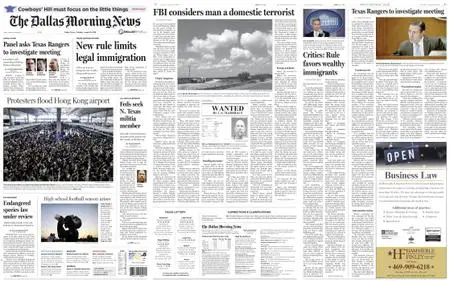 The Dallas Morning News – August 13, 2019