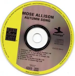 Mose Allison - Autumn Song (1959) {Prestige OJCCD 894-2 rel 1996}