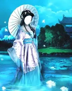 Japanese Theme template for Adobe Photoshop