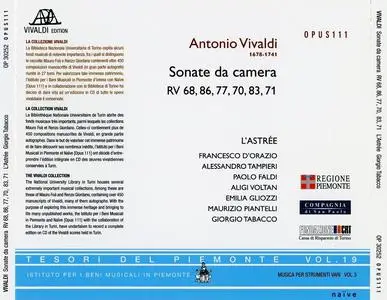 L'Astrée - Antonio Vivaldi: Sonate da camera, RV 68, 86, 77, 70, 83, 71 (2004)