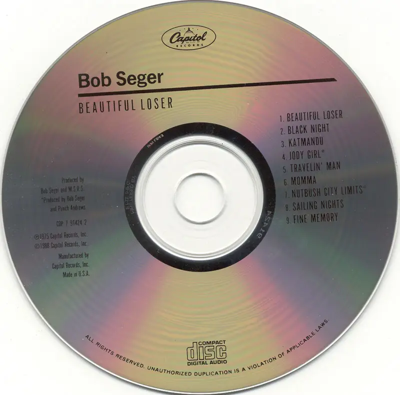 Bob Seger Beautiful Loser 1975 Avaxhome 