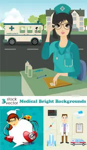 Vectors - Medical Bright Backgrounds