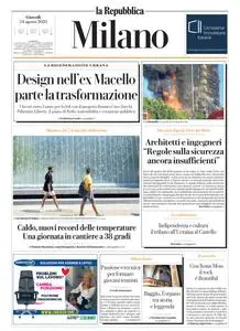 la Repubblica Milano - 24 Agosto 2023