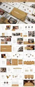 Leather - Crafts Powerpoint Template