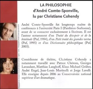 André Comte-Sponville, Christiane Cohendy, "La philosophie en une heure"