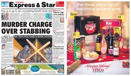 Express and Star Sandwell Edition – December 15, 2017