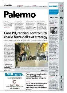 la Repubblica Palermo - 7 Dicembre 2018